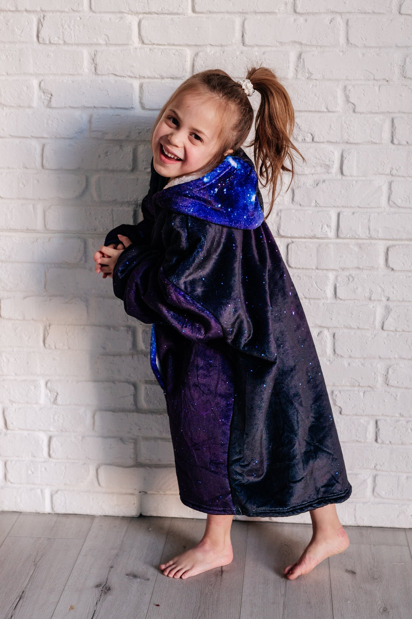 Kids Oversized Hoodie Blanket in Starry Sky Southern Soul Collectives