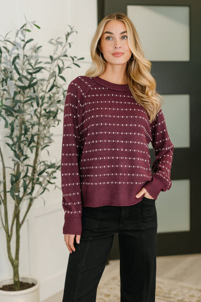 Leaves or Breeze Long Sleeve Knit Top Southern Soul Collectives