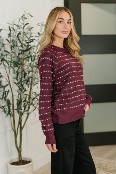 Leaves or Breeze Long Sleeve Knit Top Southern Soul Collectives