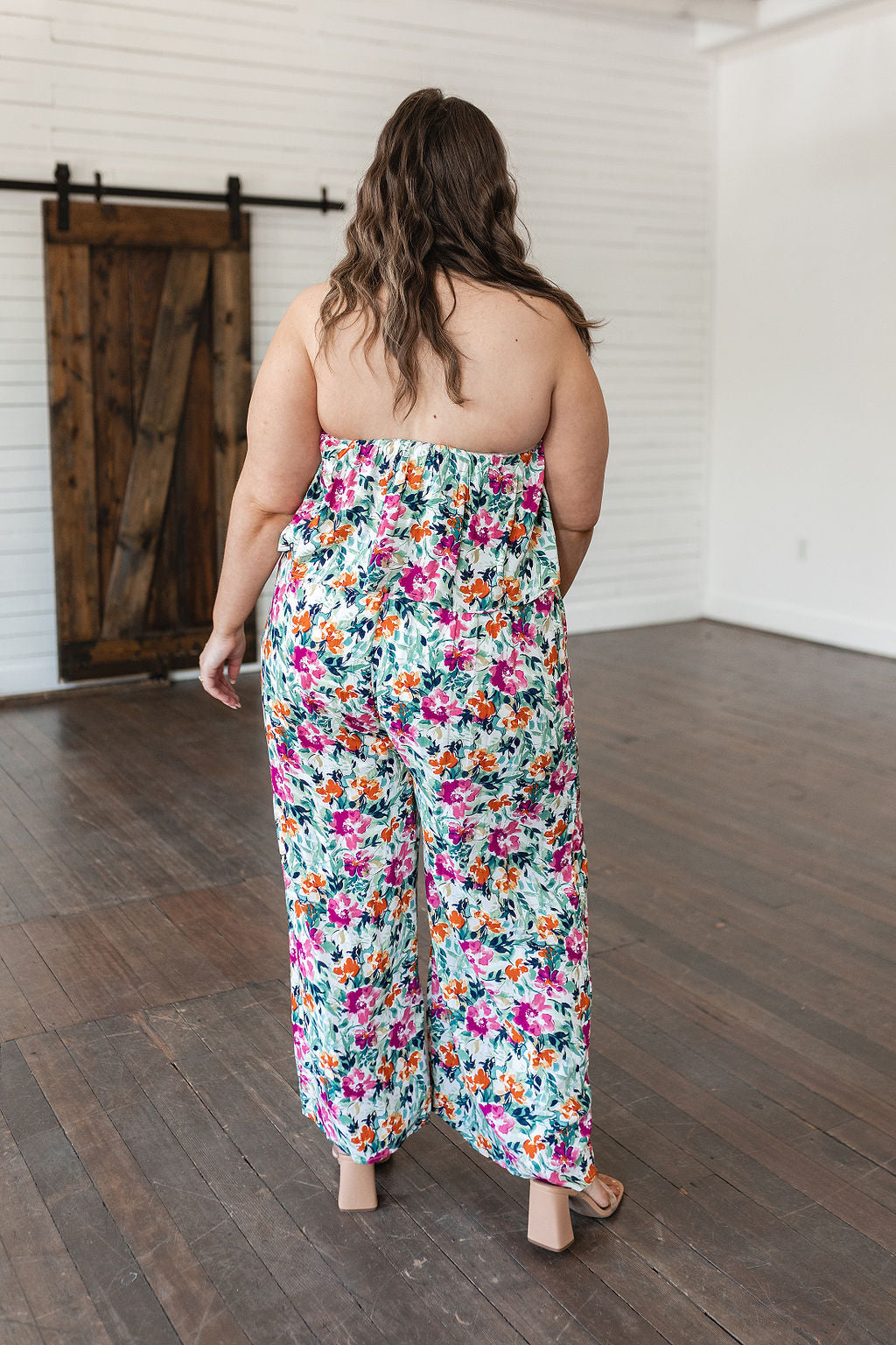 Life of the Party Floral Jumpsuit in Green Southern Soul Collectives