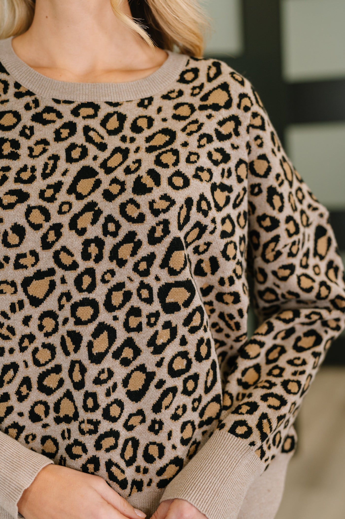 Lil' Sass Never Hurt Leopard Print Pullover Southern Soul Collectives