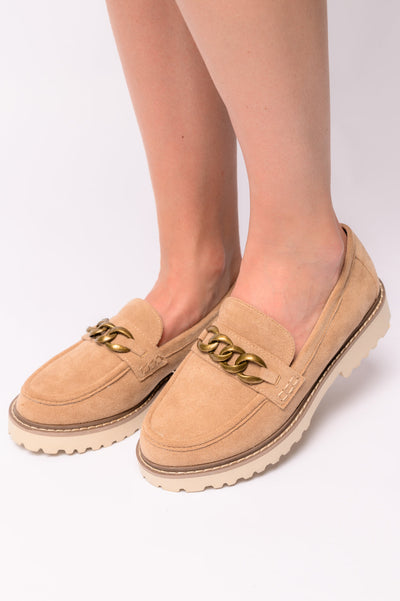 Literally Loafers in Camel Faux Suede Southern Soul Collectives