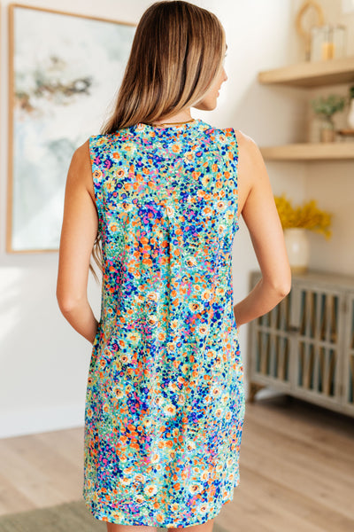 Lizzy Tank Dress in Mixed Spring Floral Southern Soul Collectives