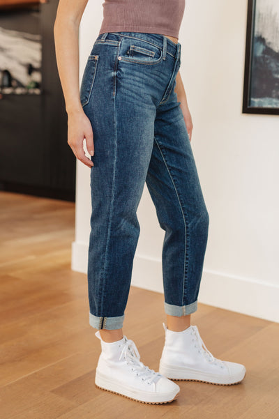 London Midrise Cuffed Boyfriend Jeans Womens Southern Soul Collectives
