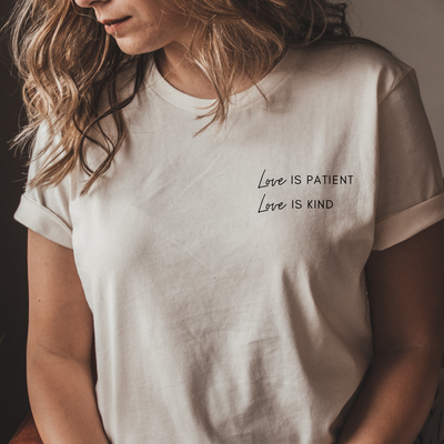 Love is Patient, Love is Kind Graphic T-shirt  Southern Soul Collectives 