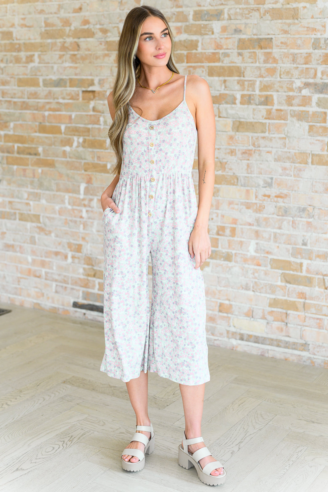 Lucky In Love Floral Jumpsuit Southern Soul Collectives