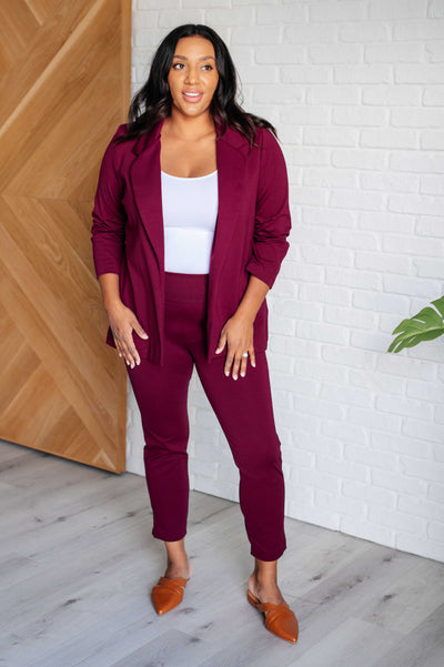 Magic 3/4 Blazer in Wine Southern Soul Collectives