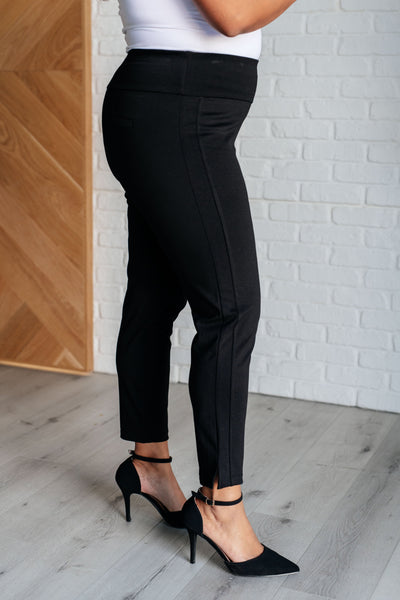 Magic Ankle Crop Skinny Pants in Black Southern Soul Collectives