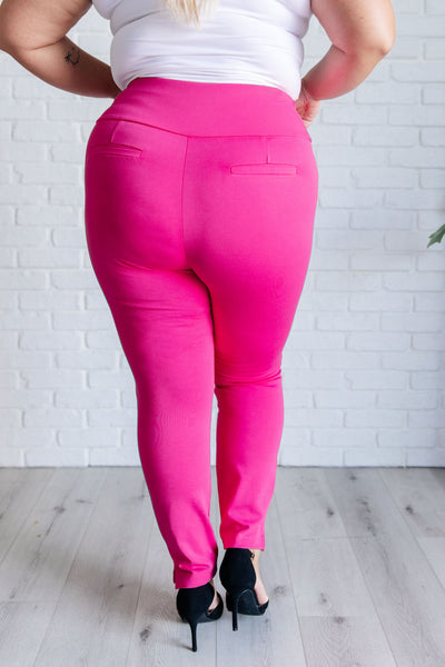 Magic Skinny 28" Pants in Hot Pink Southern Soul Collectives