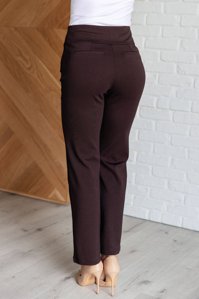 Magic Straight Pants in Chocolate Southern Soul Collectives