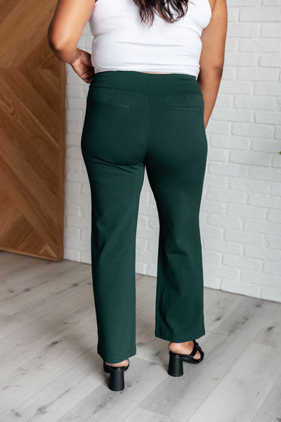 Magic Straight Pants in Hunter Green Southern Soul Collectives