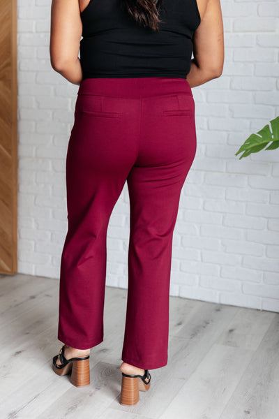 Magic Straight Pants in Wine Southern Soul Collectives