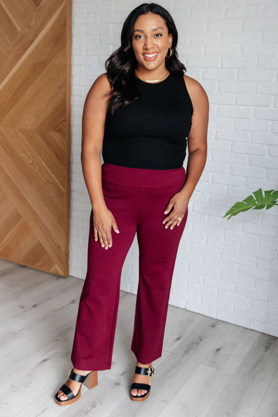 Magic Straight Pants in Wine Southern Soul Collectives