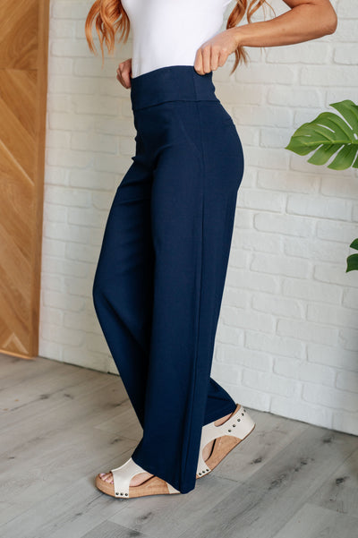 Magic Wide Leg Pants in Navy Southern Soul Collectives