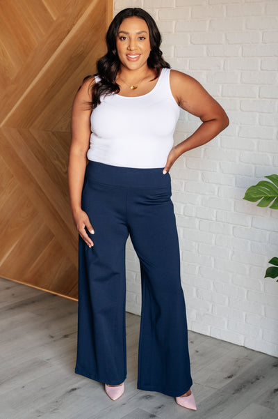 Magic Wide Leg Pants in Navy Southern Soul Collectives