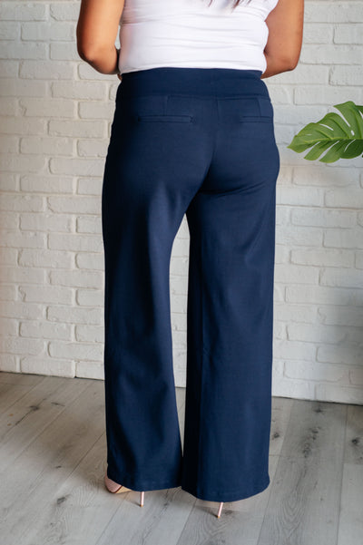 Magic Wide Leg Pants in Navy Southern Soul Collectives