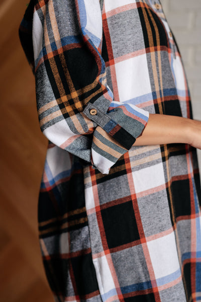 Make it Right Plaid Shirt Dress Southern Soul Collectives