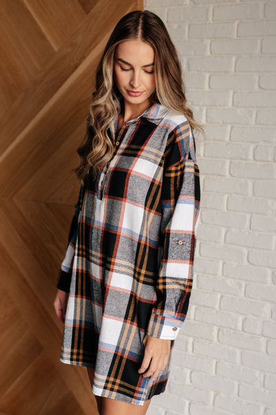 Make it Right Plaid Shirt Dress Southern Soul Collectives