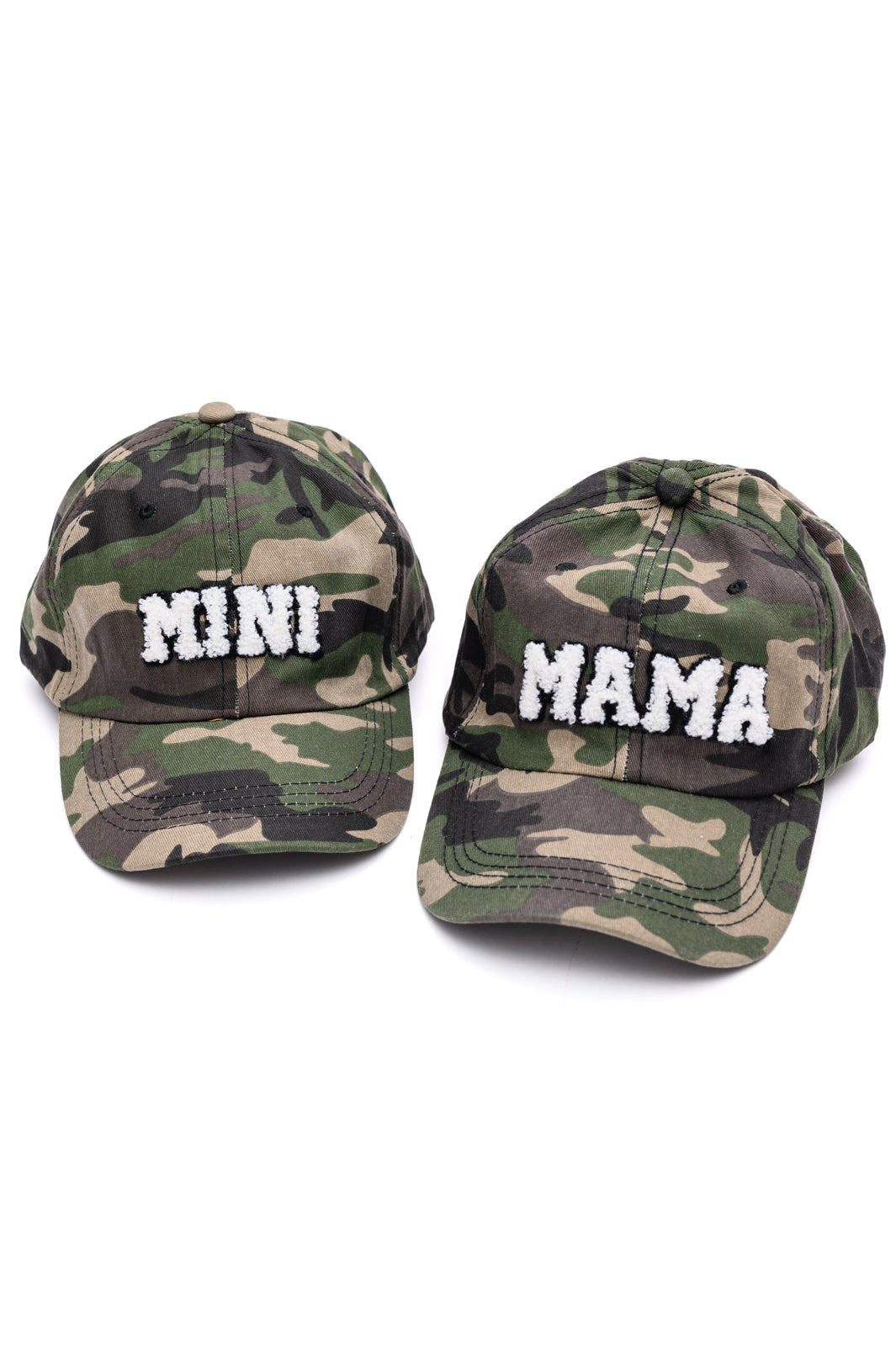 Mama and Mini Hat Set in Camo Southern Soul Collectives