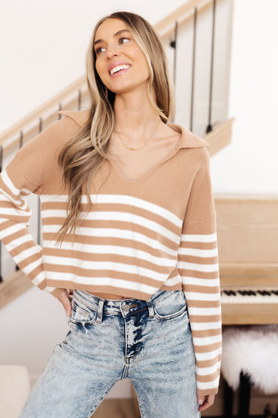 Memorable Moment Striped Sweater Womens Southern Soul Collectives