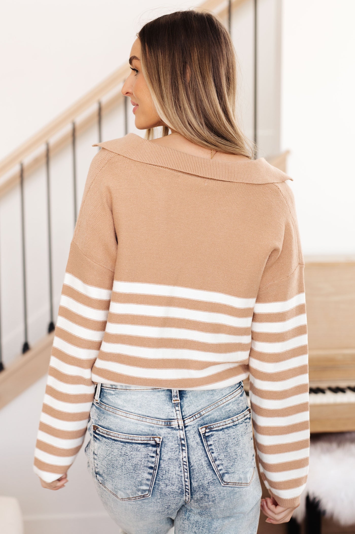 Memorable Moment Striped Sweater Womens Southern Soul Collectives