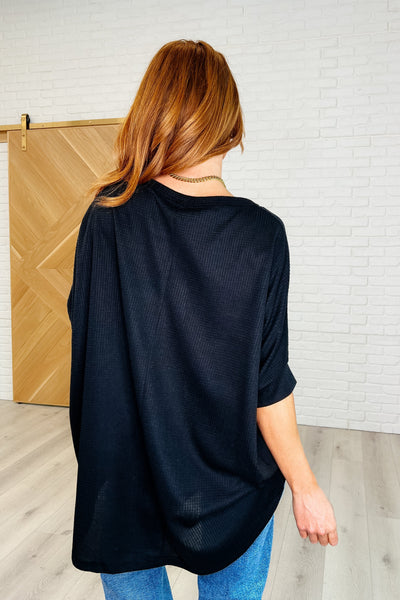 Minimal Muse Batwing Tee in Black Southern Soul Collectives