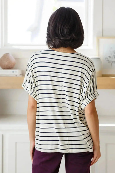 Much Ado About Nothing Striped Top Womens Southern Soul Collectives