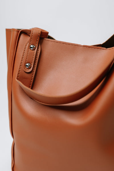 My Whole Life Shoulder Bag in Camel Southern Soul Collectives