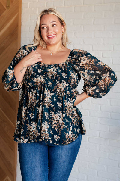 New Beginnings Square Neck Blouse Southern Soul Collectives