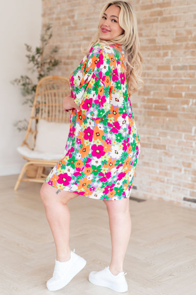 No Garden, No Problem Bubble Sleeve Dress Southern Soul Collectives