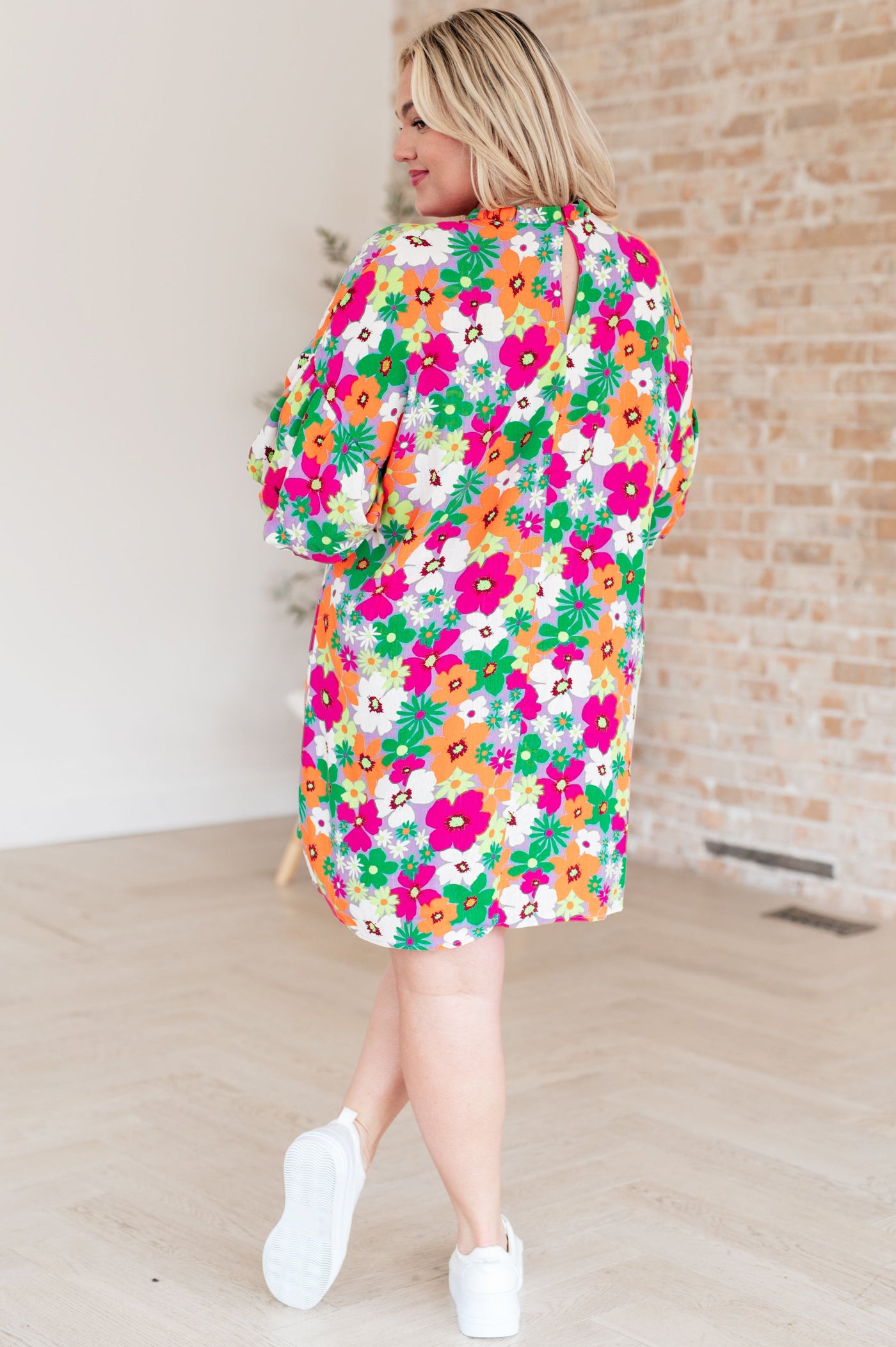 No Garden, No Problem Bubble Sleeve Dress Southern Soul Collectives