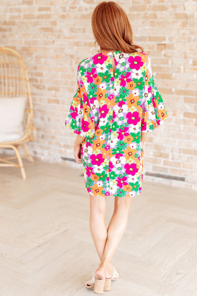 No Garden, No Problem Bubble Sleeve Dress Southern Soul Collectives