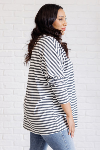 Obviously Mine Striped Oversized Top Southern Soul Collectives