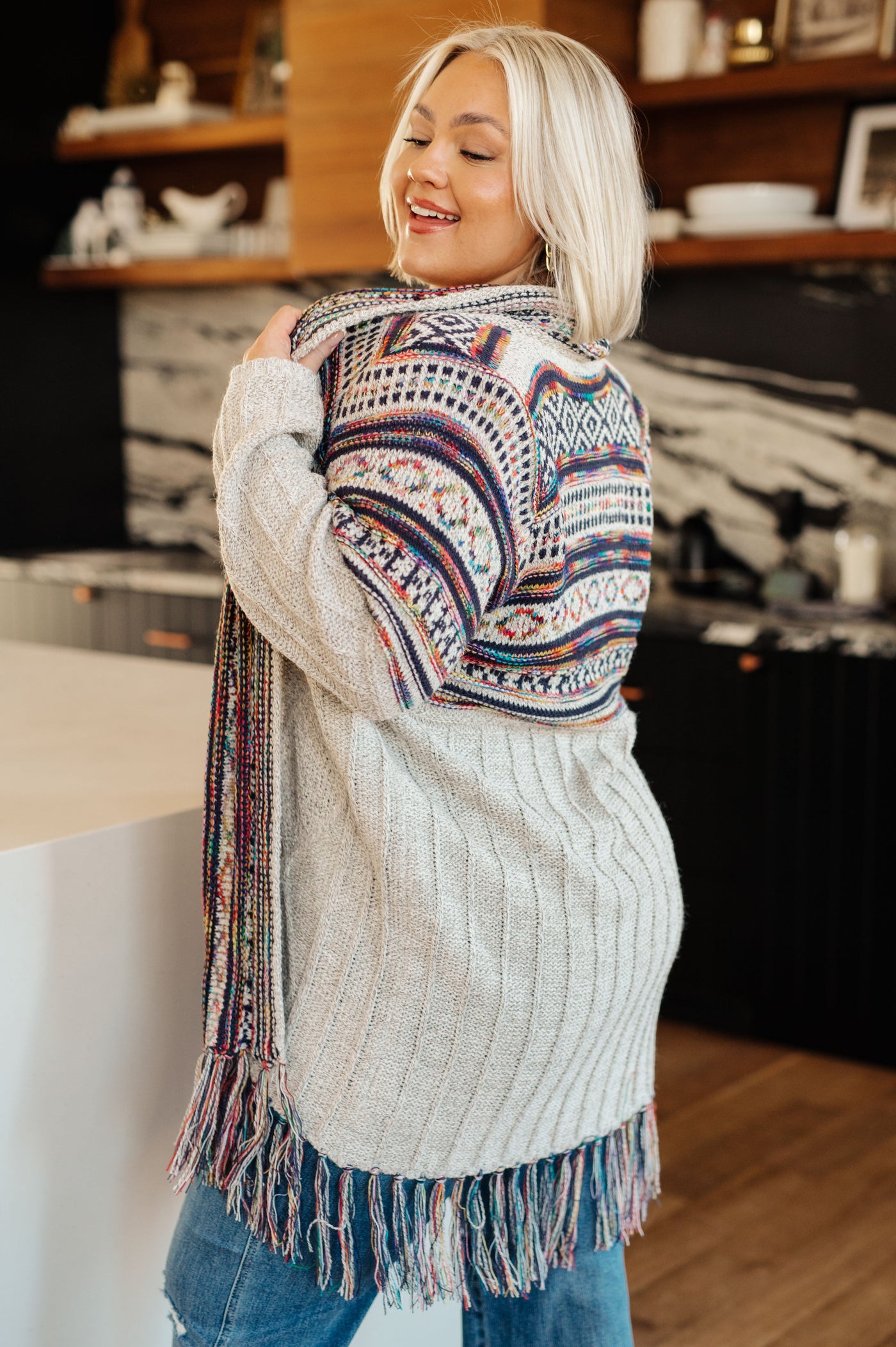 Oh So Lucky Fringe Cardigan Southern Soul Collectives