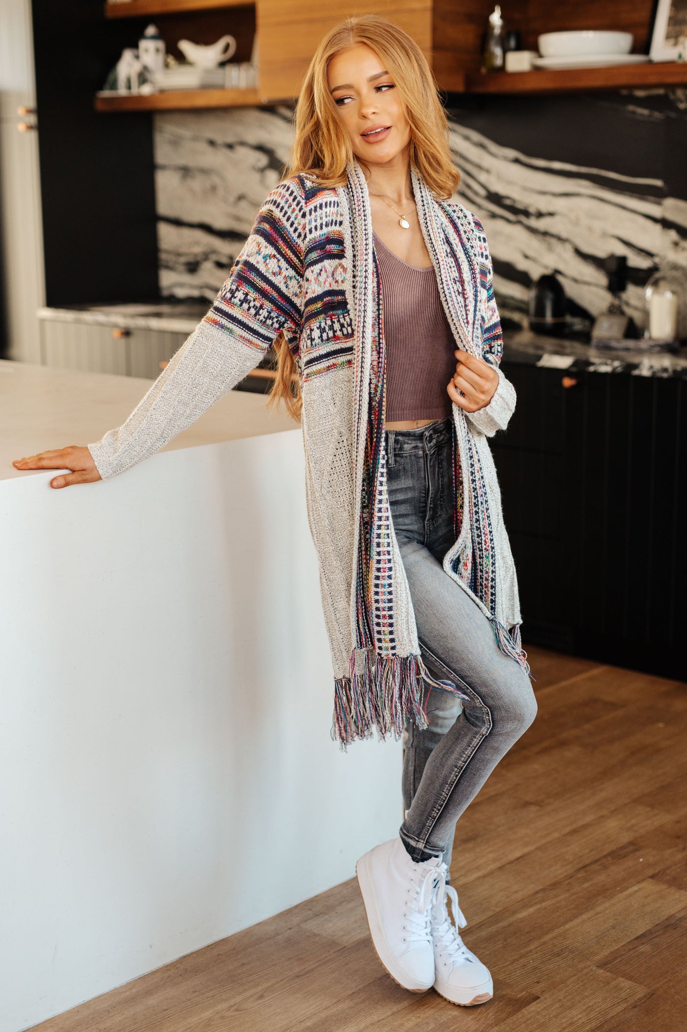 Oh So Lucky Fringe Cardigan Southern Soul Collectives