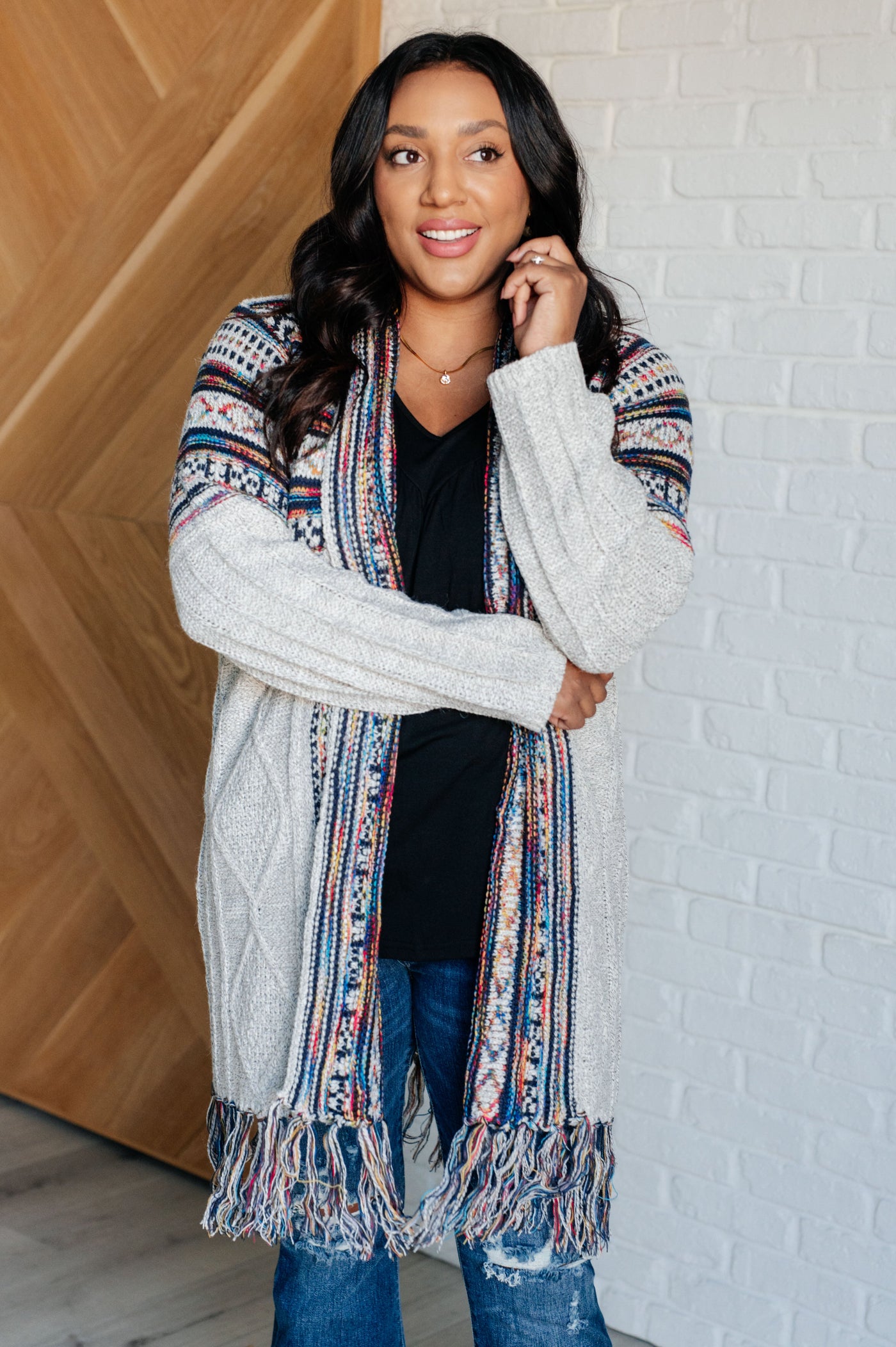 Oh So Lucky Fringe Cardigan Southern Soul Collectives