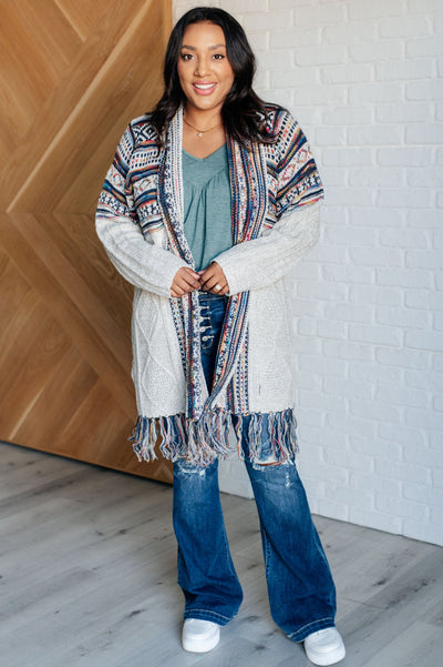 Oh So Lucky Fringe Cardigan Southern Soul Collectives