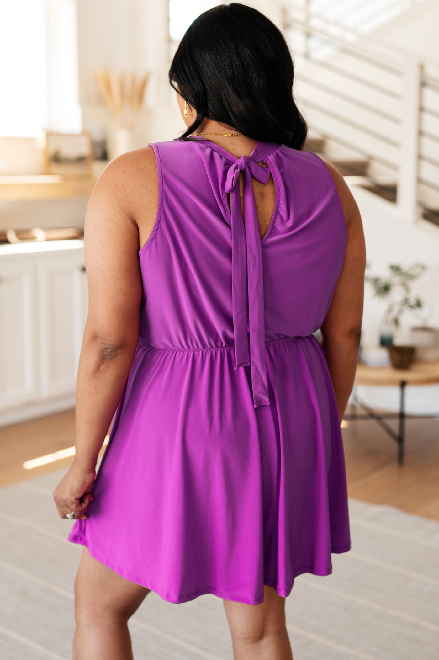 One Of Us Purple Romper Dress Southern Soul Collectives