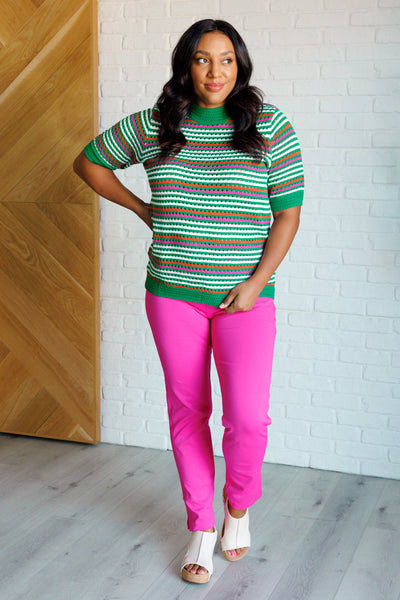 Our Situationship Knit Striped Top Southern Soul Collectives