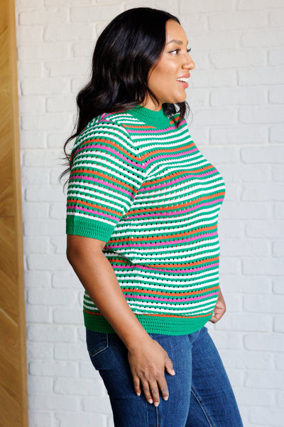 Our Situationship Knit Striped Top Southern Soul Collectives