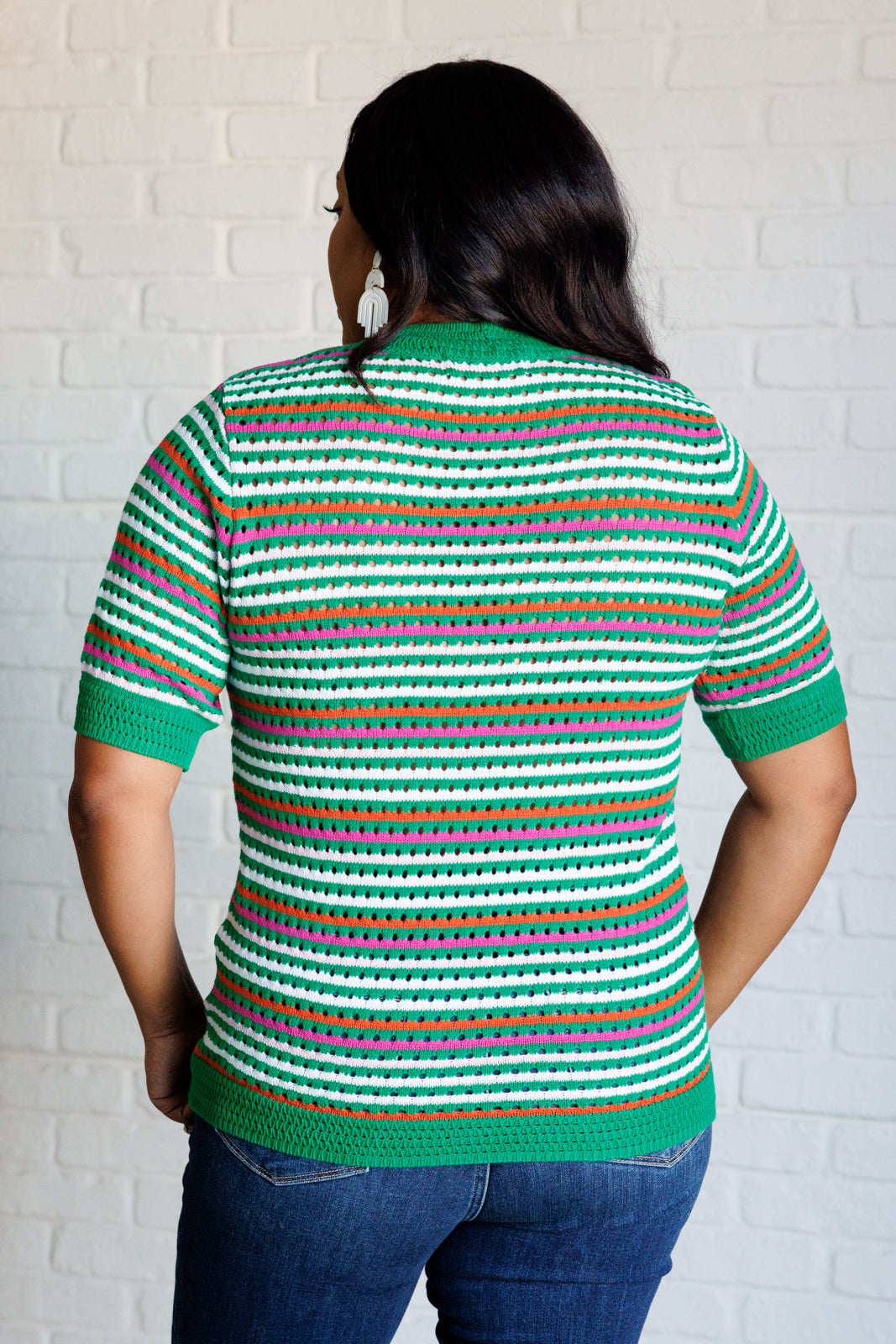 Our Situationship Knit Striped Top Southern Soul Collectives