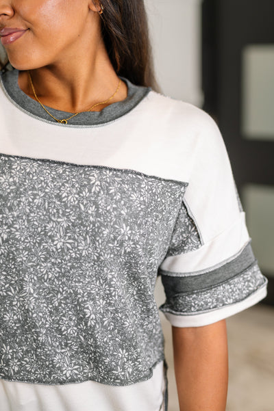 Patch Me If You Can Drop Shoulder Top Southern Soul Collectives