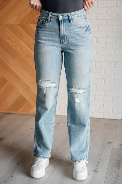 Patricia High Rise Rigid Magic 90's Straight Jeans Southern Soul Collectives