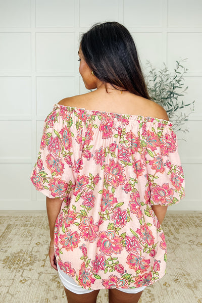 Petal Perfect Off the Shoulder Blouse Southern Soul Collectives
