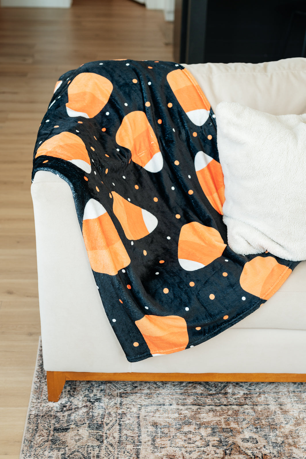 PREORDER: Halloween Fleece Blanket in Jumbo Candies Southern Soul Collectives