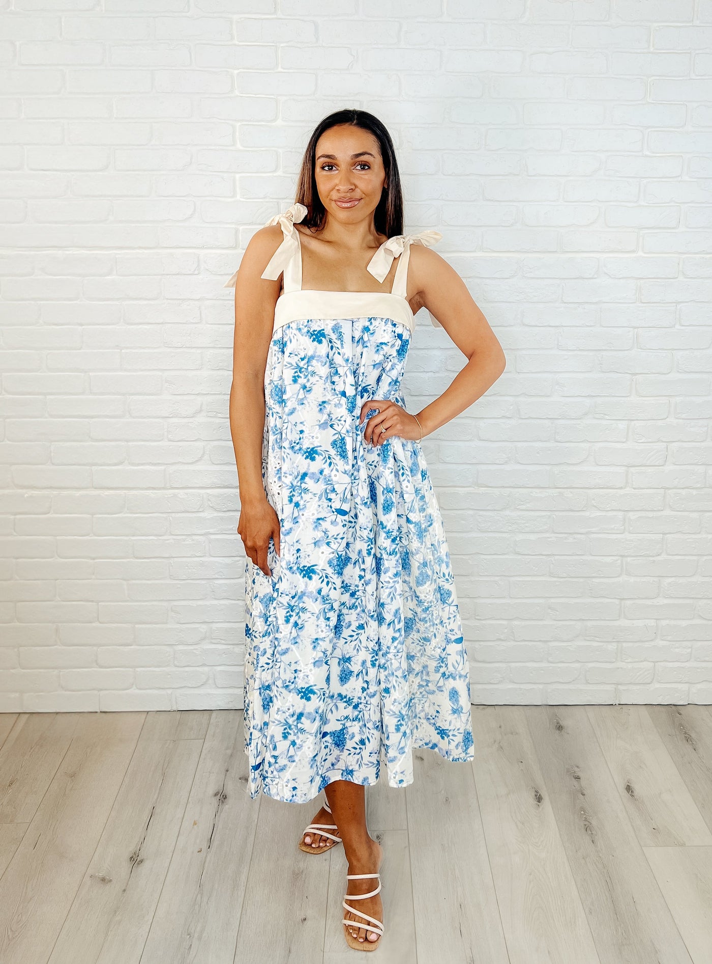 Prepare the Yacht Square Neck Dress Southern Soul Collectives
