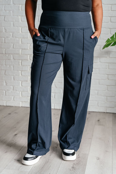 Race to Relax Cargo Pants in Nocturnal Navy Southern Soul Collectives