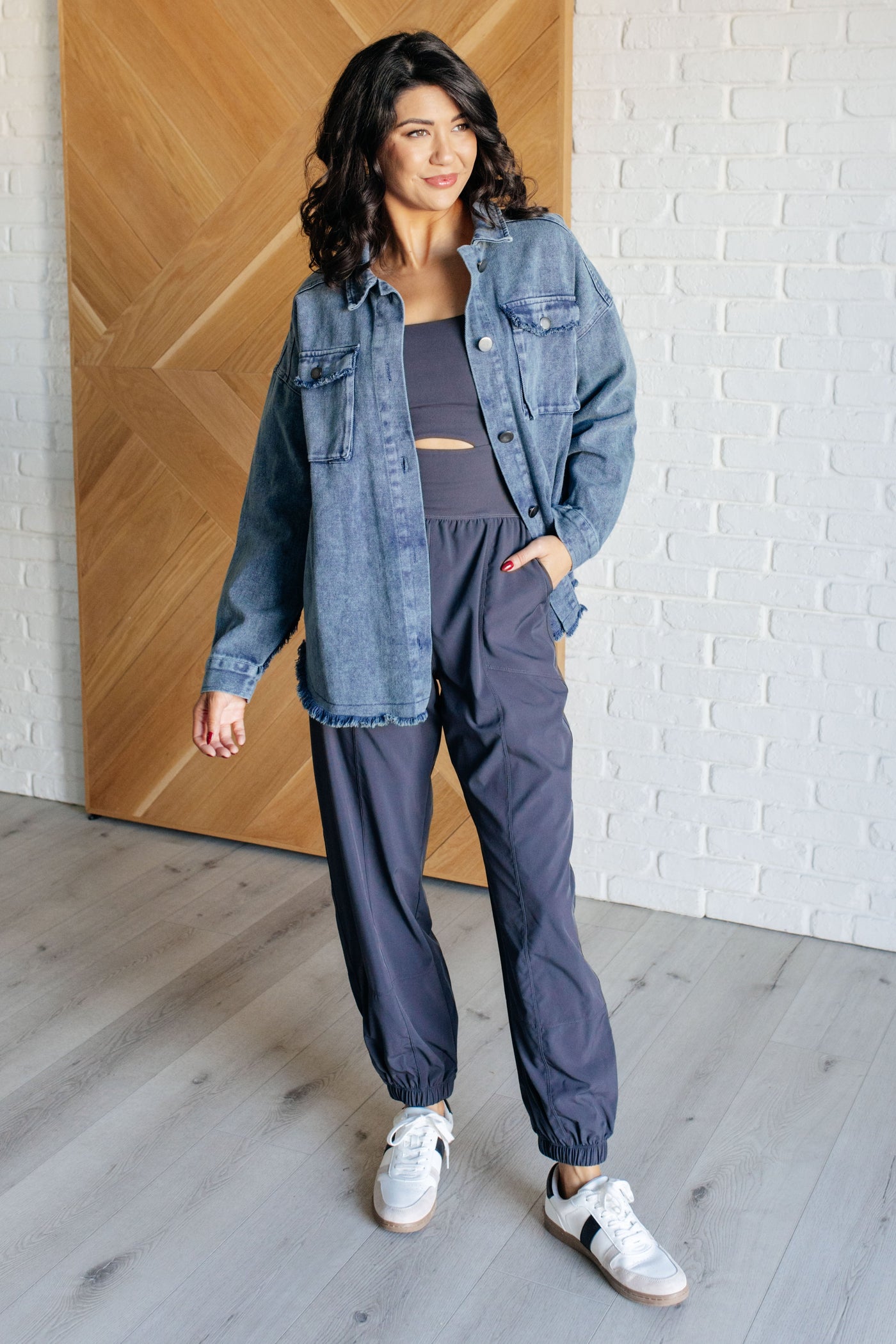 Raising Heart Rate Cutout Jumpsuit in Charcoal Southern Soul Collectives