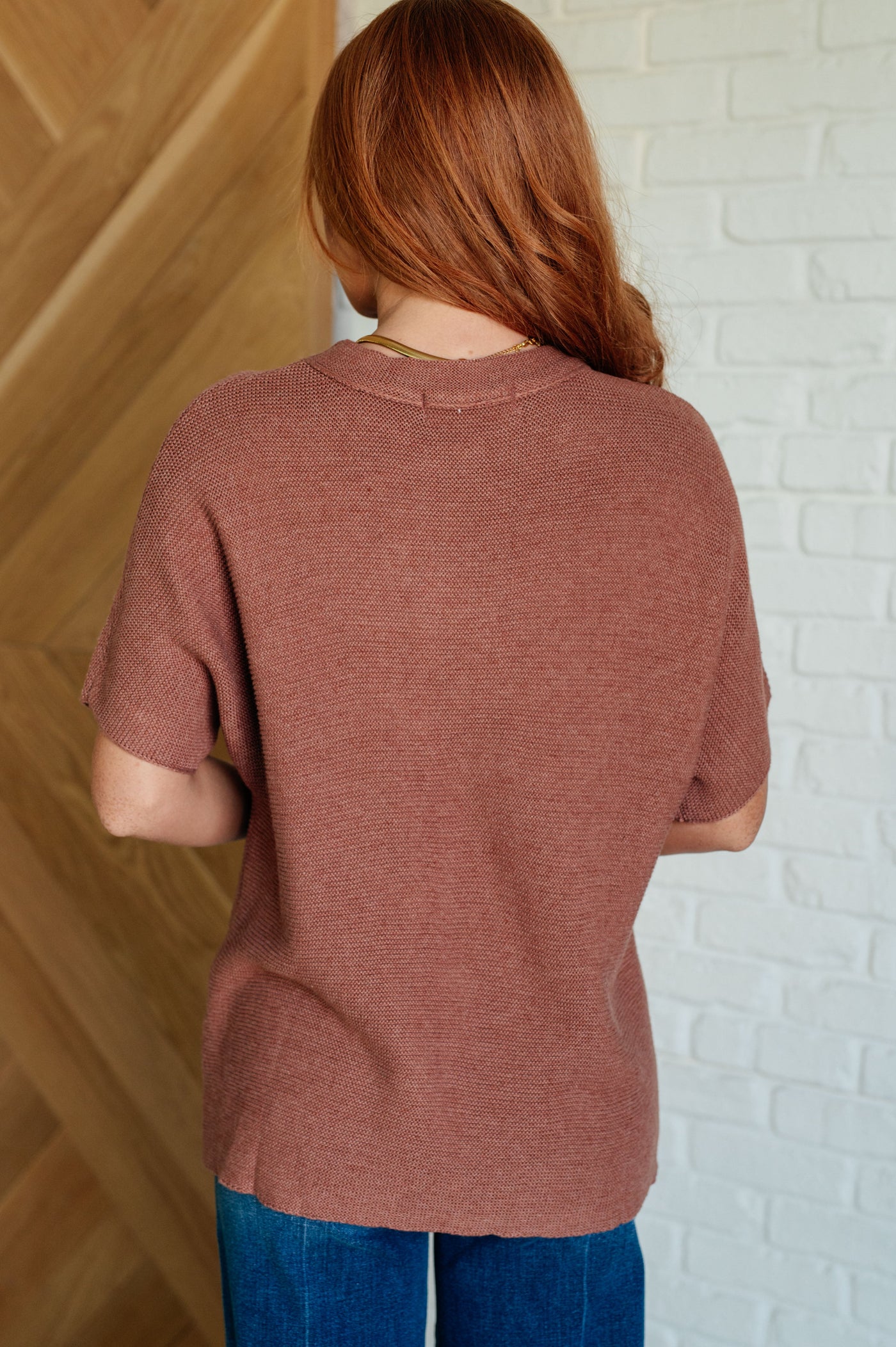 Relaxing Away Dolman Sleeve Knit Top in Coffee Southern Soul Collectives