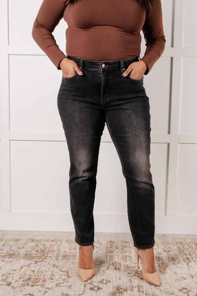 Rita Mid Rise Control Top Slim Jeans Southern Soul Collectives